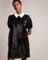 ZARELL-Dresses-ZARELL makes a statement. Adorned with glistening sequins, this shift dress takes glam to the next level. A contrasting collar embellished with diamantés completes the look. Mini shift dress All-over sequins Classic collar with diamanté trim Button fastening with keyhole cut-out Silvia is 5'11" / 1.8m and wears Grey in a Ted size 1- Ted Baker Romania